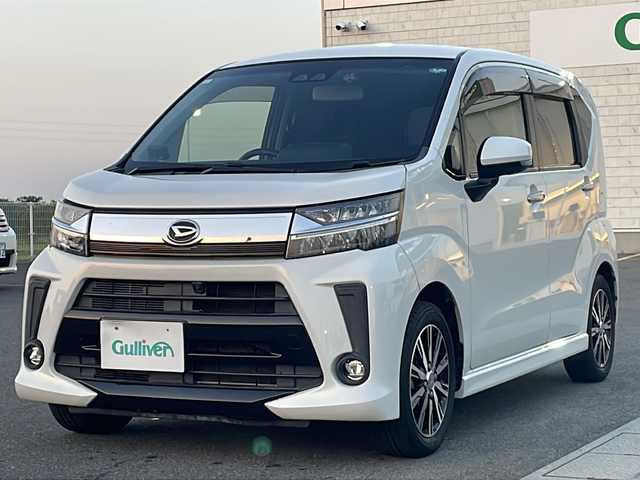 ダイハツ ムーヴ カスタム X LTDⅡ SAⅢ 香川県 2019(平31)年 9.2万km パールホワイトⅢ 純正ナビ（フルセグTV/CD/DVD再生/BT)/パノラミックビューモニター/前方ドライブレコーダー/運転席シートヒーター/オートライト/LEDヘッドライト/ETC/スペアキー