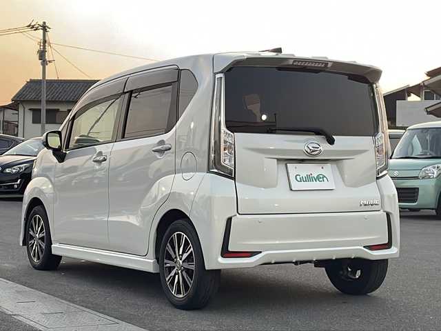 ダイハツ ムーヴ カスタム X LTDⅡ SAⅢ 香川県 2019(平31)年 9.2万km パールホワイトⅢ 純正ナビ（フルセグTV/CD/DVD再生/BT)/パノラミックビューモニター/前方ドライブレコーダー/運転席シートヒーター/オートライト/LEDヘッドライト/ETC/スペアキー