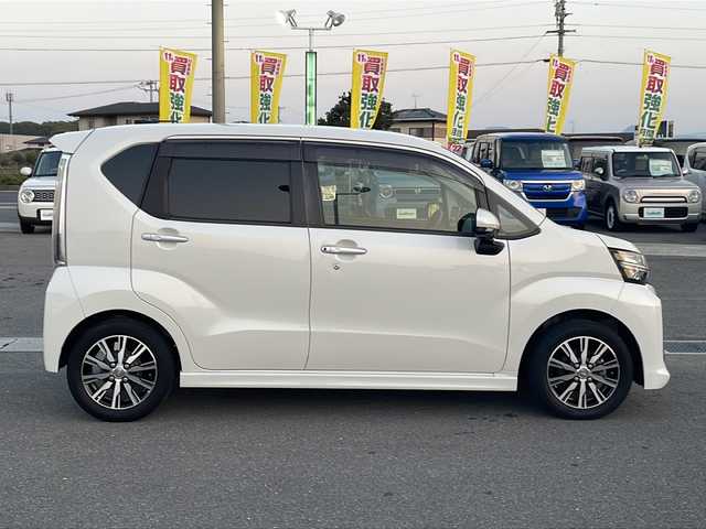 ダイハツ ムーヴ カスタム X LTDⅡ SAⅢ 香川県 2019(平31)年 9.2万km パールホワイトⅢ 純正ナビ（フルセグTV/CD/DVD再生/BT)/パノラミックビューモニター/前方ドライブレコーダー/運転席シートヒーター/オートライト/LEDヘッドライト/ETC/スペアキー