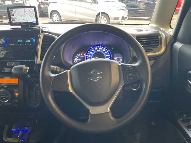 スズキ ソリオ X DJE 秋田県 2014(平26)年 6.2万km アーバンブラウンパールメタリック ワンオーナー/社外CDオーディオ/ポータブルナビ/エンジンスターター/スペアキー/片側パワースライドドア/前席シートヒーター/レーダーブレーキサポート/アイドリングストップ/クルーズコントロール/ヘッドライトレベライザー/フロアマット/ドアバイザー