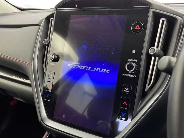 スバル レヴォーグ 1．8STIスポーツ EX 新潟県 2023(令5)年 3.5万km クリスタルブラックシリカ 純正メーカーOPナビ/　・バック/フロント/サイドカメラ/　・フルセグTV/　・Bluetooth/ETC/ドライブレコーダー/電動リアゲート/レザーシート/シートヒーター/パワーシート/メモリシート/オートライト/オートハイビーム/LEDヘッドライト/純正アルミホイール/コーナーセンサー/革巻きステアリング/ステアリングスイッチ/パドルシフト