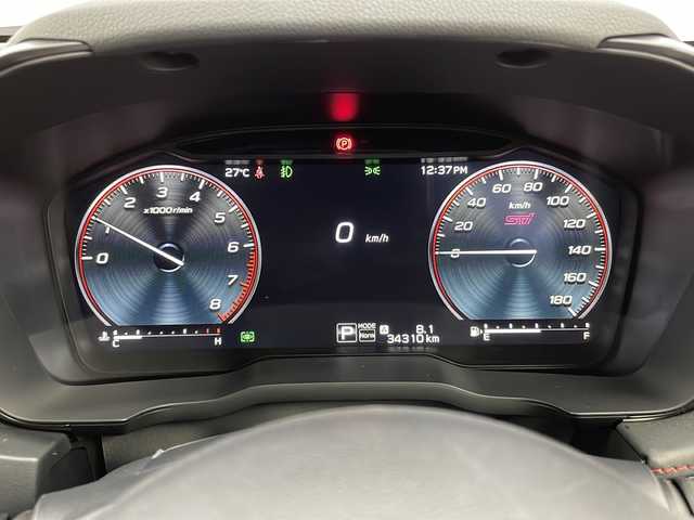 スバル レヴォーグ 1．8STIスポーツ EX 新潟県 2023(令5)年 3.5万km クリスタルブラックシリカ 純正メーカーOPナビ/　・バック/フロント/サイドカメラ/　・フルセグTV/　・Bluetooth/ETC/ドライブレコーダー/電動リアゲート/レザーシート/シートヒーター/パワーシート/メモリシート/オートライト/オートハイビーム/LEDヘッドライト/純正アルミホイール/コーナーセンサー/革巻きステアリング/ステアリングスイッチ/パドルシフト