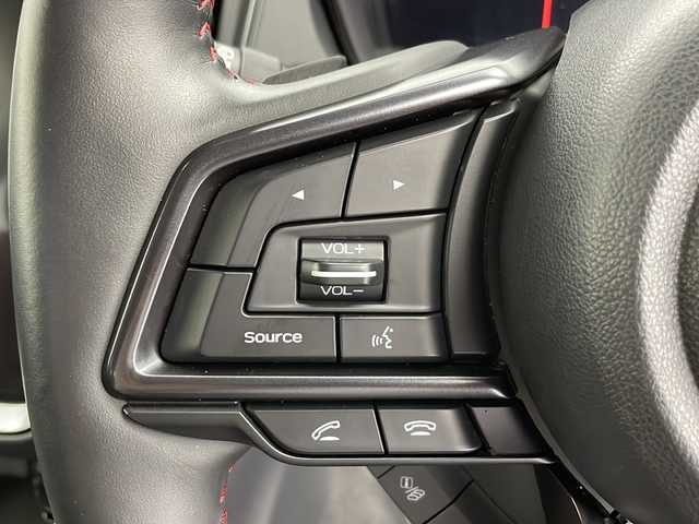 スバル レヴォーグ 1．8STIスポーツ EX 新潟県 2023(令5)年 3.5万km クリスタルブラックシリカ 純正メーカーOPナビ/　・バック/フロント/サイドカメラ/　・フルセグTV/　・Bluetooth/ETC/ドライブレコーダー/電動リアゲート/レザーシート/シートヒーター/パワーシート/メモリシート/オートライト/オートハイビーム/LEDヘッドライト/純正アルミホイール/コーナーセンサー/革巻きステアリング/ステアリングスイッチ/パドルシフト