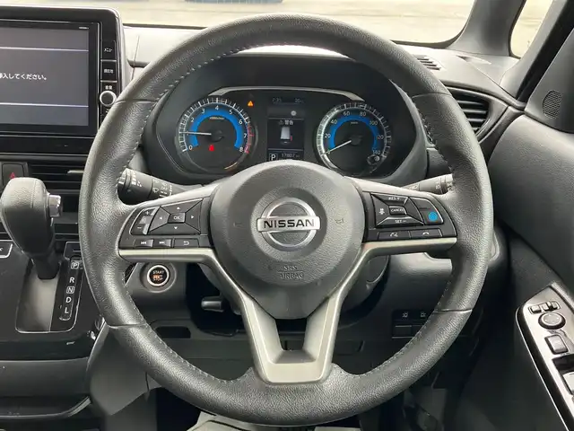 日産 ルークス HWS Gターボ プロパイロットED 静岡県 2021(令3)年 1.8万km ブラック エンジンスタートボタン/パワーステアリング/パワーウィンドウ/アイドリングストップ/スマートキー/オートエアコン/クルーズコントロール/全方位カメラ/純正ナビ（CD.DVD）/ベンチシート/両側パワースライドドア/純正アルミホイール/ABS/横滑り防止装置/コーナーセンサー前後/オートライト/LEDライト/W+サイドエアバック/衝突軽減システム