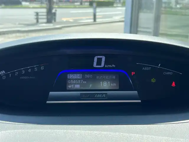 ホンダ フリード スパイク ハイブリット ジャストセレクション 愛知県 2014(平26)年 3.5万km モダンスティールM ワンオーナー/社外SDナビ/【フルセグ/CD/DVD/Bluetooth】/バックカメラ/クルーズコントロール/片側パワースライドドア/横滑り防止装置/オートライト/純正フロアマット/キーレス/保証書/取扱説明書