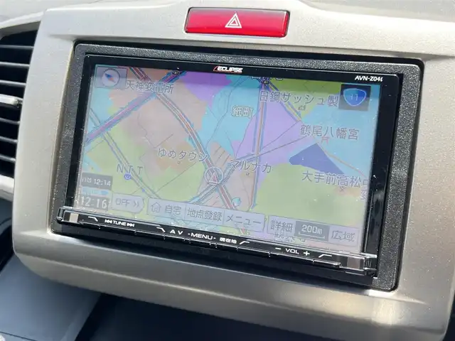 ホンダ フリード スパイク ハイブリット ジャストセレクション 愛知県 2014(平26)年 3.5万km モダンスティールM ワンオーナー/社外SDナビ/【フルセグ/CD/DVD/Bluetooth】/バックカメラ/クルーズコントロール/片側パワースライドドア/横滑り防止装置/オートライト/純正フロアマット/キーレス/保証書/取扱説明書