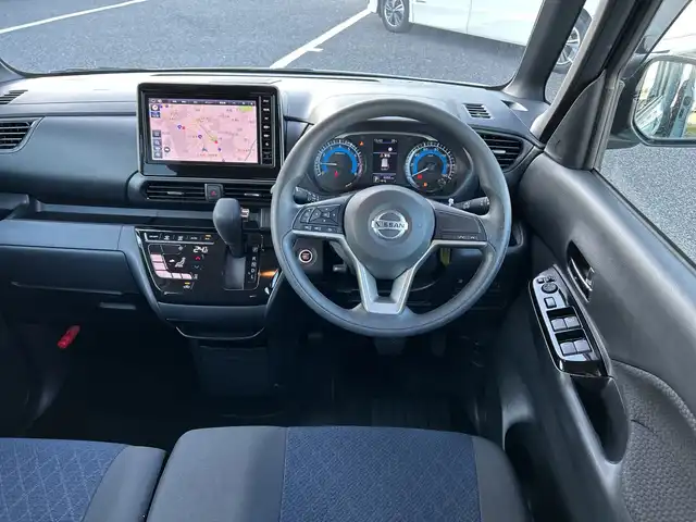 日産 ルークス ハイウェイスター X 千葉県 2023(令5)年 0.6万km アッシュブラウン/ソーダブルー 純正9インチナビ/(BT フルセグTV AM FM)/全方位カメラ/衝突被害軽減システム/ハンズフリーパワースライドドア/横滑り防止装置/ETC/ドライブレコーダー/アイドリングストップ/LEDヘッドライト/フォグランプ/オートライト/ウィンカーミラー/電動格納ミラー/純正14インチAW/プッシュスタート/スマートキー/フロアマット/ドアバイザー