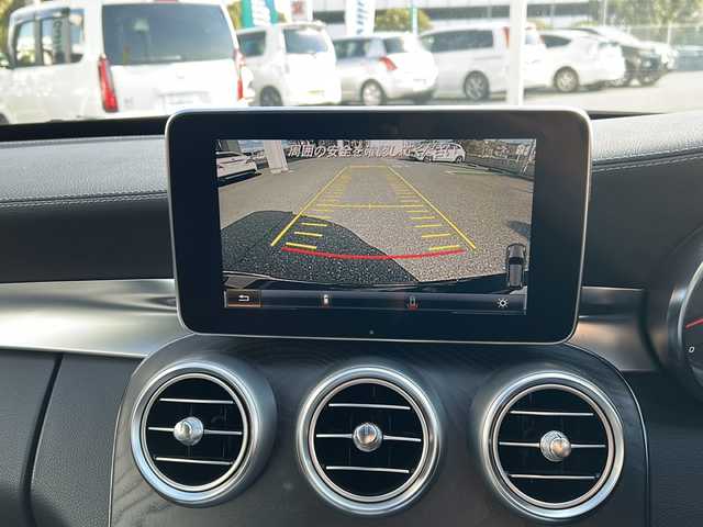 メルセデス・ベンツ Ｃ１８０ ワゴン スポーツ 兵庫県 2014(平26)年 2.8万km 黒 取扱説明書/保証書/純正ディーラーOPナビ（フルセグ/Bluetooth/SD/DISC/AM/FM）/プッシュスタート/パドルシフト/アイドリングストップ/スマートキー×２/ETC/ドライブレコーダー/ASSURAレーダー/バックカメラ/パワーシート/シートメモリー/シートヒーター/純正フロアマット/純正アルミホイール/ルーフレール/パワーバックドア/アンビエントライト/ステアリングアシスト/レーンディパーチャーウォーニング/パークトロニック/インテリジェントライトシステム/クルーズコントロール/プリセーフブレーキ/ブラインドスポットアシスト/アテンションアシスト/HUD