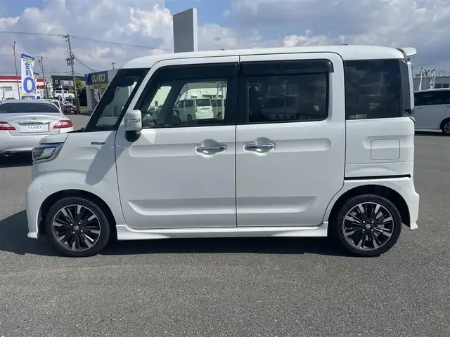 スズキ スペーシア カスタム HYBRID XS ターボ 大阪府 2018(平30)年 6.1万km パール (株)IDOMが運営する【じしゃロン堺店】の自社ローン専用車両になります。/こちらは現金またはオートローンご利用時の価格です。自社ローンご希望の方は別途その旨お申付け下さい