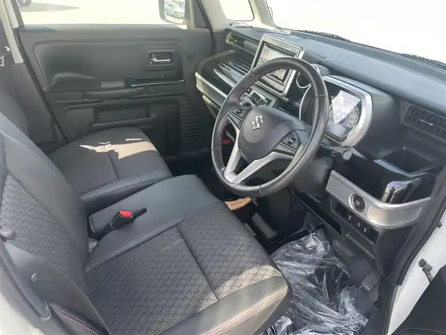 スズキ スペーシア カスタム HYBRID XS ターボ 大阪府 2018(平30)年 6.1万km パール (株)IDOMが運営する【じしゃロン堺店】の自社ローン専用車両になります。/こちらは現金またはオートローンご利用時の価格です。自社ローンご希望の方は別途その旨お申付け下さい
