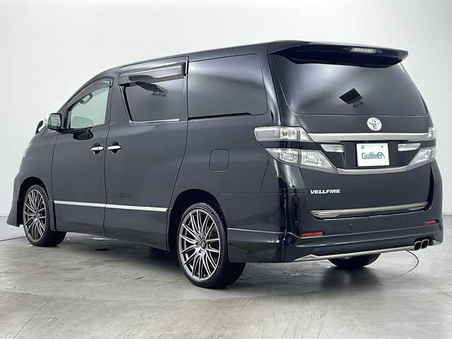 トヨタ ヴェルファイア 2．4Z ゴールデンアイズ 道央・札幌 2012(平24)年 7.4万km ブラック ・4WD/・寒冷地仕様/・アルパインナビ（TV＆CD＆DVD＆BT＆HDMI）/・アルパインフリップダウンモニター/・ミラー型ドライブレコーダー/・社外レーダー/・ステアリングスイッチ/・クルーズコントロール/・両側パワースライドドア/・パワーバックドア/・ドアミラーヒーター/・オートライト/・LEDヘッドライト/・LEDフォグランプ