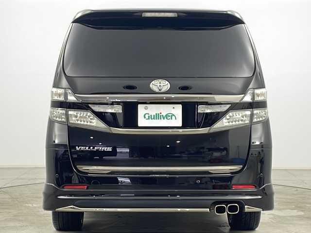 トヨタ ヴェルファイア 2．4Z ゴールデンアイズ 道央・札幌 2012(平24)年 7.4万km ブラック ・4WD/・寒冷地仕様/・アルパインナビ（TV＆CD＆DVD＆BT＆HDMI）/・アルパインフリップダウンモニター/・ミラー型ドライブレコーダー/・社外レーダー/・ステアリングスイッチ/・クルーズコントロール/・両側パワースライドドア/・パワーバックドア/・ドアミラーヒーター/・オートライト/・LEDヘッドライト/・LEDフォグランプ