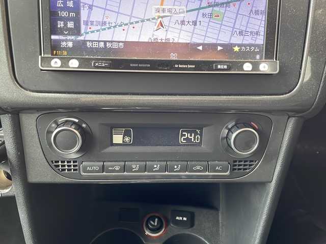 フォルクスワーゲン ポロ TSIハイライン 秋田県 2014(平26)年 7.5万km リフレックスシルバーメタリック 社外メモリーナビ　AVIC-MRZ099/DTV/CD/DVD/SD/Bluetooth/社外ETC/リモコンキー/純正アルミ