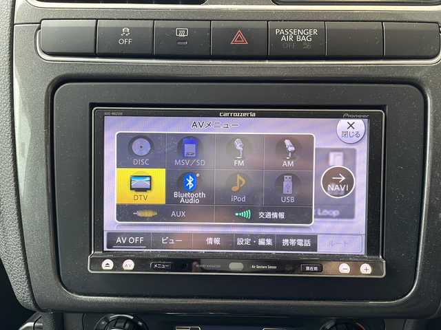 フォルクスワーゲン ポロ TSIハイライン 秋田県 2014(平26)年 7.5万km リフレックスシルバーメタリック 社外メモリーナビ　AVIC-MRZ099/DTV/CD/DVD/SD/Bluetooth/社外ETC/リモコンキー/純正アルミ