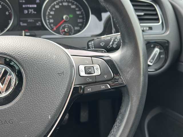 フォルクスワーゲン ゴルフ ヴァリアント TSI ハイライン BMテクノ 岐阜県 2014(平26)年 9.7万km パシフィックブルーM レーダークルーズコントロール/パドルシフト/電子パーキング/オートホールド/ルーフレール/ビルトインETC/アイドリングストップ/ウインカーミラー/スタッドレスタイヤ４本車載