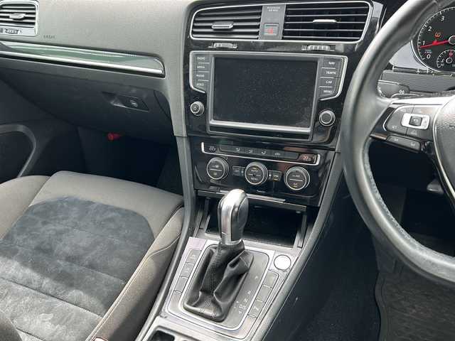 フォルクスワーゲン ゴルフ ヴァリアント TSI ハイライン BMテクノ 岐阜県 2014(平26)年 9.7万km パシフィックブルーM レーダークルーズコントロール/パドルシフト/電子パーキング/オートホールド/ルーフレール/ビルトインETC/アイドリングストップ/ウインカーミラー/スタッドレスタイヤ４本車載