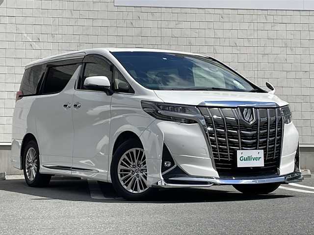トヨタ アルファード GF 山形県 2019(令1)年 5.5万km ホワイトパールクリスタルシャイン サンルーフ/ベージュレザーシート/Toyota Safety Sense/・プリクラッシュセーフティ/・レーントレーシングアシスト/・レーダークルーズコントロール/・パーキングサポートブレーキ/・発進遅れ告知機能/・オートマチックハイビーム/ブラインドスポットモニター/デジタルインナーミラー/Tコネクト10インチナビ/CD.DVD.BT.SD.USB.HDMI/バックカメラ/フルセグ/ETC2.0/純正フリップダウンモニター/両側パワースライドドア/パワーシート/シートヒーター/エアシート/ステアリングヒーター/パワーバックドア/純正ドライブレコーダー/電動パーキングブレーキ/オートホールド/ウッドコンビステアリング