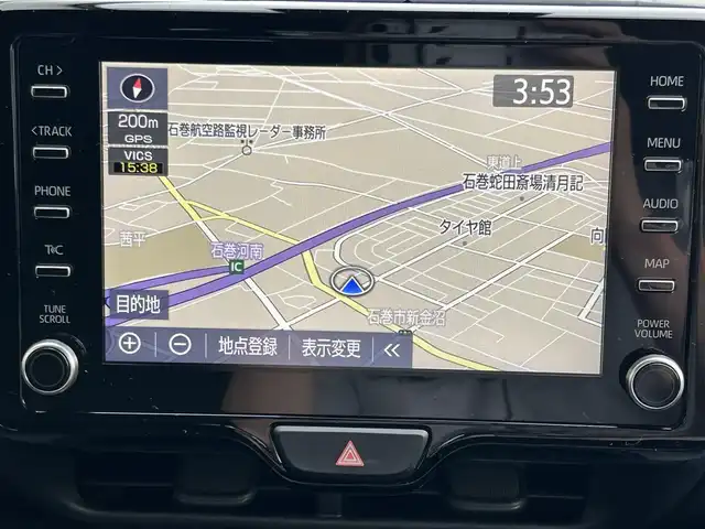 トヨタ ヤリス ハイブリッド Z 宮城県 2020(令2)年 7.6万km センシュアルレッドマイカ 走行距離：７５１０７ｋｍ/ハイブリッド/アラウンドビュー/ロードサインアシスト/パーキングサポートブレーキ/クリアランスソナー/D＋N席シートヒーター/前後コーナーセンサー/ETC/純正フロアマット/SDナビ/ヘッドライトレベライザー/AM・FM・BT・USB/電格ミラー