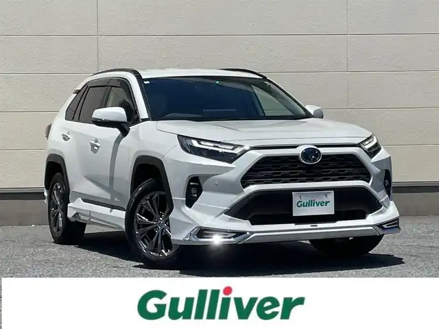 トヨタ ＲＡＶ４ ハイブリッドG 茨城県 2024(令6)年 1.1万km プラチナホワイトパールマイカ ディスプレイオーディオ/全方位カメラ/フルセグＴＶ/Ｂｌｕｅｔｏｏｔｈ/シートヒーター/ＥＴＣ/ドライブレコーダー/４ＷＤ/スマートキー/ハンドルヒーター/パワーシート/パワーリヤゲート/デジタルインナーミラー/衝突軽減システム/モデリスタエアロ/カーテンエアバック/オートマチックハイビーム/寒冷地仕様/LEDリヤフォグ/置くだけ充電/