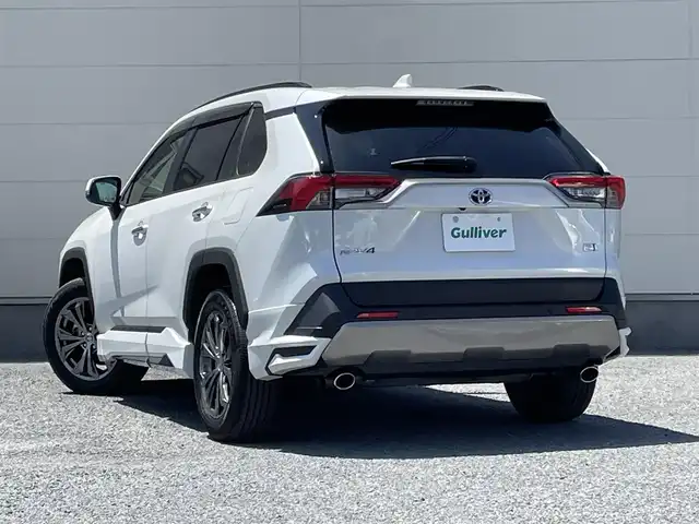 トヨタ ＲＡＶ４ ハイブリッドG 茨城県 2024(令6)年 1.1万km プラチナホワイトパールマイカ ディスプレイオーディオ/全方位カメラ/フルセグＴＶ/Ｂｌｕｅｔｏｏｔｈ/シートヒーター/ＥＴＣ/ドライブレコーダー/４ＷＤ/スマートキー/ハンドルヒーター/パワーシート/パワーリヤゲート/デジタルインナーミラー/衝突軽減システム/モデリスタエアロ/カーテンエアバック/オートマチックハイビーム/寒冷地仕様/LEDリヤフォグ/置くだけ充電/