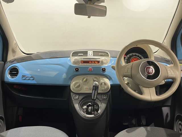 フィアット ５００ スーパーポップ トポ 新潟県 2015(平27)年 6万km ブルーヴォラーレ ハイドローリックブレーキアシスト/アンチロック　ブレーキシステム/エレクトロニック　ブレーキフォース　ディストリビューター/トラクションコントロールシステム/ビークルダイナミクスコントロール/ＦＩＡＴオリジナルＦＭ＋ＡＭ電子チューナー付ＣＤ／ＭＰ３プレーヤー/ETC/純正フロアマット/純正14インチアルミホイール