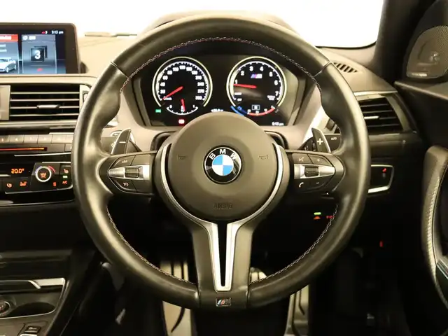 ＢＭＷ Ｍ２ 静岡県 2018(平30)年 2万km アルピンホワイトⅢ Fスポイラー /H&Rサス /ルーフラッピング /ブラックグリル /ハーマンカードン /革シートシートヒーター /ACC　LKA /純正ナビ Bカメラ /社外TV /パドルシフト /ドラレコ /スマートキーX2