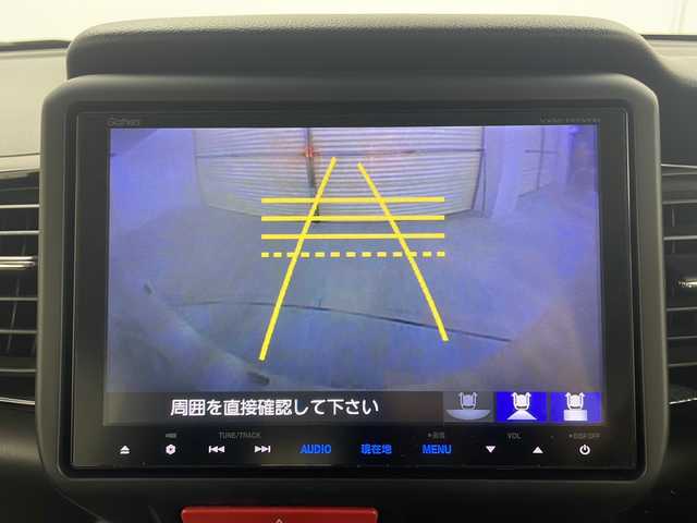 ホンダ Ｎ ＢＯＸ カスタム G ターボ Aパッケージ 茨城県 2014(平26)年 2.8万km プレミアムホワイトパール 禁煙車/純正ナビ/バックカメラ/ＥＴＣ/無限スポーツマフラー/無限スポーツペダル/無限フロアマット/パドルシフト/ドアバイザー/両側電動スライドドア/ＩＤＥＡＬブレーキキャリパー/ＩＤＥＡＬブレーキローター/ＩＤＥＡＬブレーキホース/社外車高調/社外17インチアルミホイール/ＨＩＤヘッドライト/クルーズコントロール/リアコーナーセンサー/あんしんパッケージ