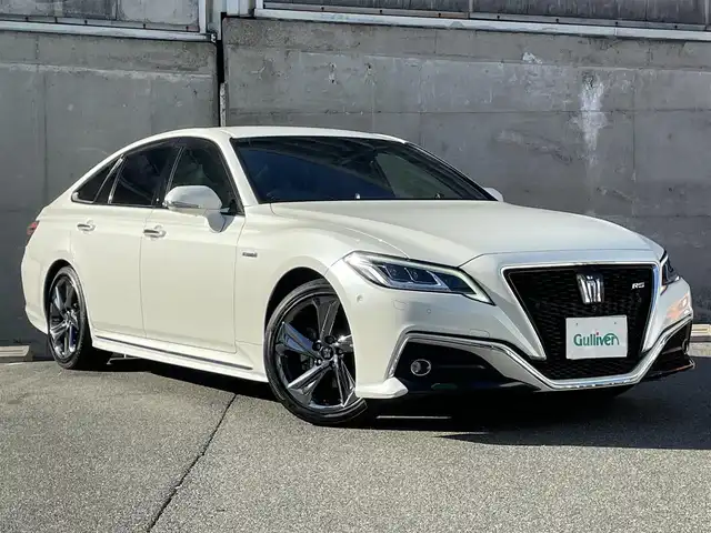 トヨタ,クラウンハイブリッド,RSアドバンス,1オナ- メ-カ-ナビ パノラマモニタ- ETC2.0,2019年式（平成31・令和1年式）,ホワイトパールクリスタルシャイン,ID:54186481  中古車検索のガリバー
