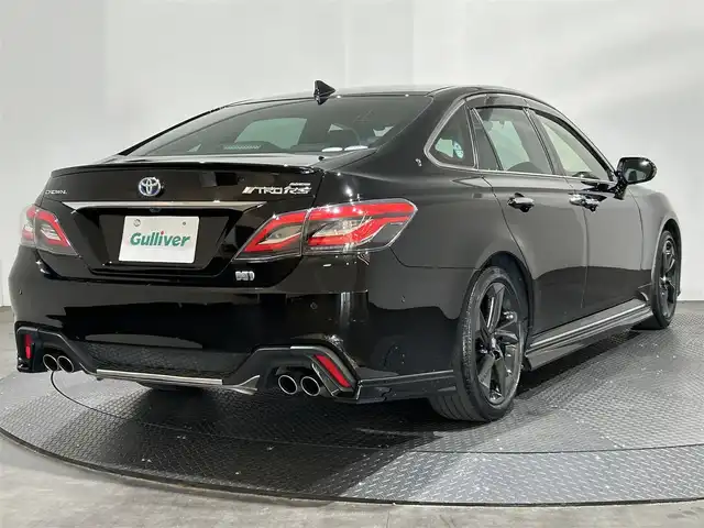 トヨタ クラウン ハイブリッド RS リミテッド 愛媛県 2020(令2)年 5.4万km ブラック トヨタセーフティセンス /・プリクラッシュセーフティ/・レーントレーシングアシスト/・ロードサインアシスト/・オートマチックハイビーム/・レーダークルーズコントロール/・ブラインドスポットモニター/・クリアランスソナー/・リアクロストラフィックアラート/・リアカメラディテクション/・パーキングサポートブレーキ/・ヘッドアップディスプレイ/純正８インチディスプレイオーディオ/・ナビ機能/・フルセグTV/・CD/DVD/BT/・SD/USB/FM.AM/・Applecarplay/Androidauto/パノラミックビューモニター/D/N席パワーシート/D/N席シートヒーター/ハーフレザーシート/ステアリングヒーター/革巻きステアリング/電動パーキングブレーキ/オートホールド/スマートキー/プッシュスタート/LEDヘッドライト/フォグランプ/オートライト/純正１８インチAW/純正フロアマット/ビルトインETC/前後ドライブレコーダー/USBポート/純正ドアバイザー/横滑り防止システム/電動格納ウィンカーミラー