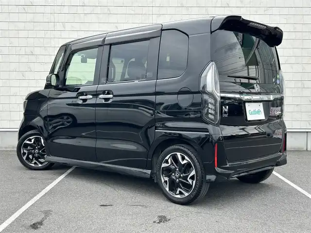 ホンダ Ｎ ＢＯＸ カスタム G L ターボ ホンダセンシング 栃木県 2019(令1)年 8.4万km クリスタルブラックパール ワンオーナー/ハーフレザーシート/純正SDナビ　Bluetooth DVD/フルセグ　TV/バックカメラ/ホンダセンシング/衝突軽減ブレーキ/誤発進抑制機能/近距離衝突軽減ブレーキ/歩行者事故軽減ステアリング/レーンキープアシスト/追従式クルーズコントロール/オートライト/コーナーセンサー/盗難防止装置/横滑り防止装置/純正フロアマット/純正15インチアルミホイール/ベンチシート/保証書/取扱説明書/記録簿