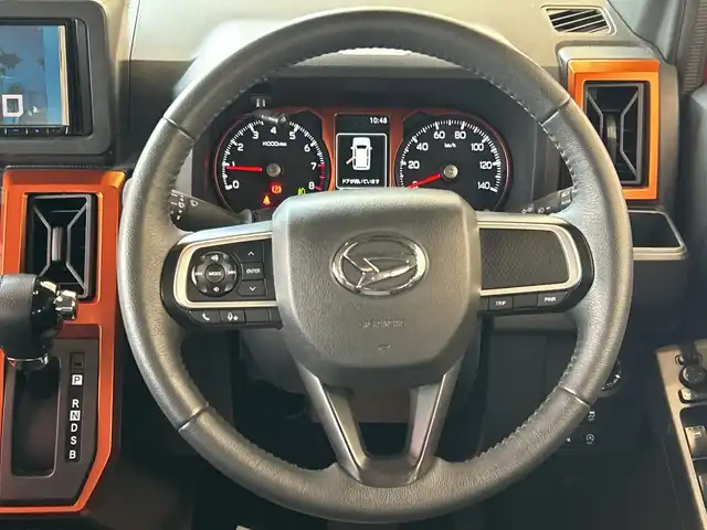 ダイハツ タフト G 埼玉県 2020(令2)年 1.6万km コンパーノレッド スマートアシスト /ガラスルーフ /メモリナビ/　　CD/DVD/BT/フルセグ/バックカメラ /LEDオートライト /シートヒーター /純正15インチアルミホイール /電子パーキング /ステアリングスイッチ