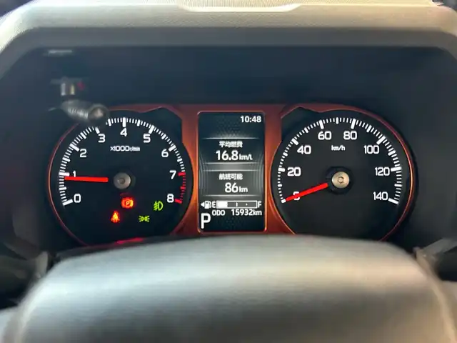 ダイハツ タフト G 埼玉県 2020(令2)年 1.6万km コンパーノレッド スマートアシスト /ガラスルーフ /メモリナビ/　　CD/DVD/BT/フルセグ/バックカメラ /LEDオートライト /シートヒーター /純正15インチアルミホイール /電子パーキング /ステアリングスイッチ