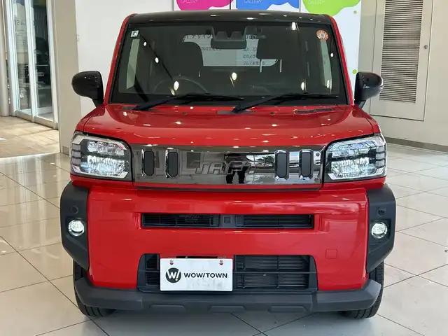 ダイハツ タフト G 埼玉県 2020(令2)年 1.6万km コンパーノレッド スマートアシスト /ガラスルーフ /メモリナビ/　　CD/DVD/BT/フルセグ/バックカメラ /LEDオートライト /シートヒーター /純正15インチアルミホイール /電子パーキング /ステアリングスイッチ
