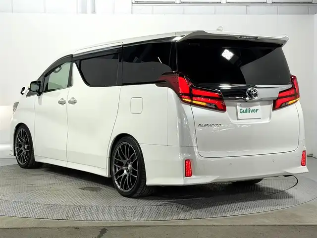 トヨタ アルファード S Cパッケージ 大阪府 2020(令2)年 2.8万km ホワイトパールクリスタルシャイン サンルーフ 黒革 純正DAナビ 後席モニター デジタルインナーミラー HKS車高調 WORK20incAW 三眼LED シーケンシャル パワーシート/ヒーター/エアコン 電動リアゲート レーダーC 衝突軽減B BSM 100V電源 置き型充電