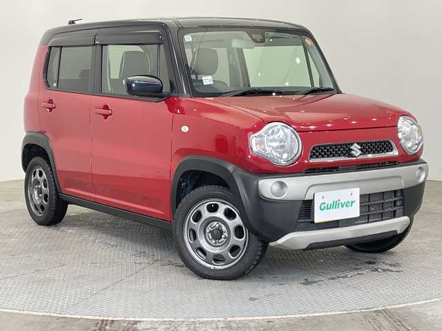 スズキ ハスラー G 栃木県 2018(平30)年 3.1万km フェニックスレッドパール/ブルーイッシュブラックパール カロッツェリアナビ/(CD/DVD/ワンセグTV/Bluetooth/SD)/バックカメラ/ETC/レーダーブレーキサポート/禁煙車/シートヒーター/アイドリングストップ/スマートキー/プッシュスタート/社外フロアマット/衝突軽減システム/横滑り防止装置