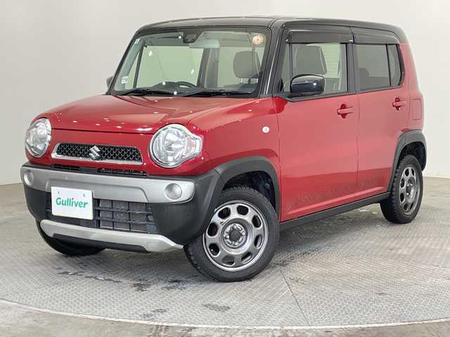 スズキ ハスラー G 栃木県 2018(平30)年 3.1万km フェニックスレッドパール/ブルーイッシュブラックパール カロッツェリアナビ/(CD/DVD/ワンセグTV/Bluetooth/SD)/バックカメラ/ETC/レーダーブレーキサポート/禁煙車/シートヒーター/アイドリングストップ/スマートキー/プッシュスタート/社外フロアマット/衝突軽減システム/横滑り防止装置