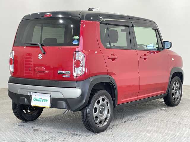 スズキ ハスラー G 栃木県 2018(平30)年 3.1万km フェニックスレッドパール/ブルーイッシュブラックパール カロッツェリアナビ/(CD/DVD/ワンセグTV/Bluetooth/SD)/バックカメラ/ETC/レーダーブレーキサポート/禁煙車/シートヒーター/アイドリングストップ/スマートキー/プッシュスタート/社外フロアマット/衝突軽減システム/横滑り防止装置