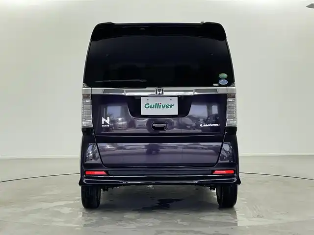 ホンダ Ｎ ＢＯＸ カスタム G Lパッケージ 福井県 2016(平28)年 6.5万km プレミアムベルベットパープル・パール 純正SDナビ(VXM-164VFi)/　【CD/DVD/BT/TV】/両側パワースライドドア/純正14インチAW/純正フロアマット/ビルトインETC/バックカメラ/オートライト/ドアバイザー/ドライブレコーダー/電動格納ミラー/スマートキー/エンジンプッシュスタート/スペアキー×1