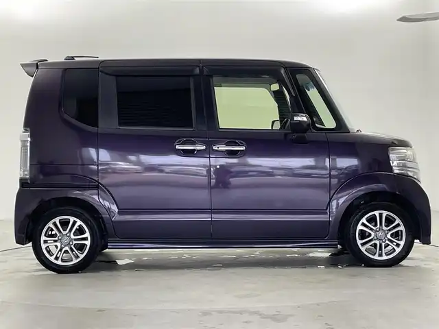 ホンダ Ｎ ＢＯＸ カスタム G Lパッケージ 福井県 2016(平28)年 6.5万km プレミアムベルベットパープル・パール 純正SDナビ(VXM-164VFi)/　【CD/DVD/BT/TV】/両側パワースライドドア/純正14インチAW/純正フロアマット/ビルトインETC/バックカメラ/オートライト/ドアバイザー/ドライブレコーダー/電動格納ミラー/スマートキー/エンジンプッシュスタート/スペアキー×1