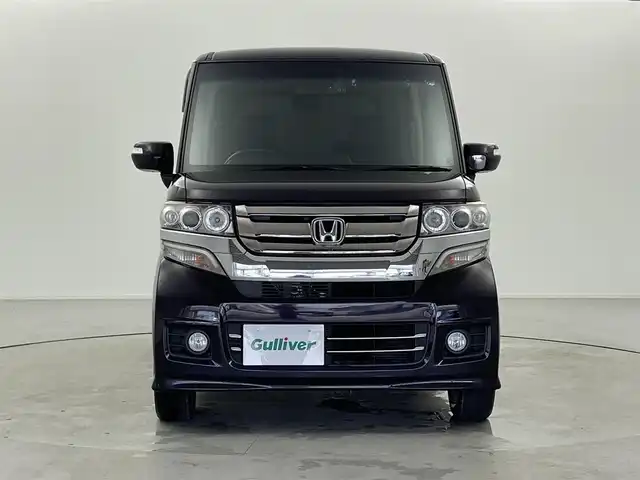ホンダ Ｎ ＢＯＸ カスタム G Lパッケージ 福井県 2016(平28)年 6.5万km プレミアムベルベットパープル・パール 純正SDナビ(VXM-164VFi)/　【CD/DVD/BT/TV】/両側パワースライドドア/純正14インチAW/純正フロアマット/ビルトインETC/バックカメラ/オートライト/ドアバイザー/ドライブレコーダー/電動格納ミラー/スマートキー/エンジンプッシュスタート/スペアキー×1