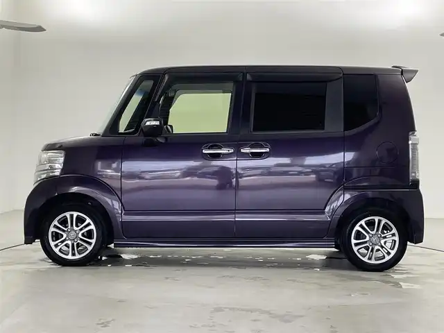 ホンダ Ｎ ＢＯＸ カスタム G Lパッケージ 福井県 2016(平28)年 6.5万km プレミアムベルベットパープル・パール 純正SDナビ(VXM-164VFi)/　【CD/DVD/BT/TV】/両側パワースライドドア/純正14インチAW/純正フロアマット/ビルトインETC/バックカメラ/オートライト/ドアバイザー/ドライブレコーダー/電動格納ミラー/スマートキー/エンジンプッシュスタート/スペアキー×1