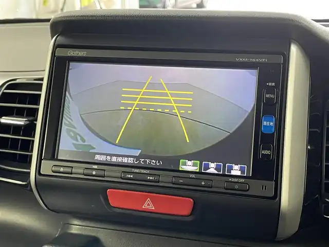 ホンダ Ｎ ＢＯＸ カスタム G Lパッケージ 福井県 2016(平28)年 6.5万km プレミアムベルベットパープル・パール 純正SDナビ(VXM-164VFi)/　【CD/DVD/BT/TV】/両側パワースライドドア/純正14インチAW/純正フロアマット/ビルトインETC/バックカメラ/オートライト/ドアバイザー/ドライブレコーダー/電動格納ミラー/スマートキー/エンジンプッシュスタート/スペアキー×1