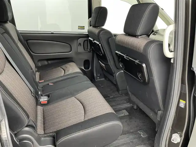 日産 セレナ ハイウェイS G S HV Aセーフ 埼玉県 2014(平26)年 7.3万km タイガーアイブラウン 純正8インチナビ/(Bluetooth/USB/ipod/VTR/AUX/CD/DVD/AM/FM)/地デジフルセグ/全方位カメラ/純正フリップダウンモニター/前方ドライブレコーダー/ETC/両側パワースライドドア/車線逸脱警報/クルーズコントロール/衝突軽減ブレーキ/ECOモード/アイドリングストップ/プッシュスタート/フロントフォグランプ/純正フロアマット/純正ドアバイザー/社外16インチアルミホイール/純正16インチアルミホイール付195/60R16サマータイヤ×4車載/