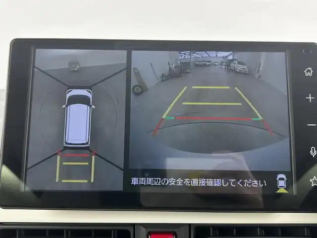 ダイハツ ムーヴ キャンバス ストライプス G ターボ 埼玉県 2024(令6)年 0.6万km シャイニングホワイトパール/レーザーブルークリスタルシャイン 純正９インチディスプレイオーディオ　Ｂｌｕｅｔｏｏｔｈ　全方位カメラ　両側電動スライドドア　シートヒーター　ＥＴＣ　ドラレコ　ウェルカムオープン機能　追従走行　スマートアシスト　置くだけ充電　ＬＥＤ