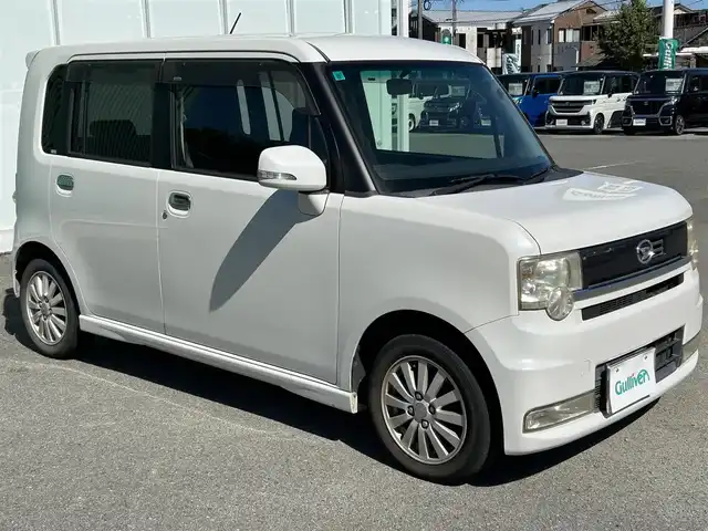 ダイハツ ムーヴ コンテ カスタム Xリミテッド 福岡県 2011(平23)年 9.7万km パールホワイトⅢ スマートキー/SDナビ/Bluetoothオーディオ/ワンセグTV/USB接続/純正フロアマット/純正アルミホイール