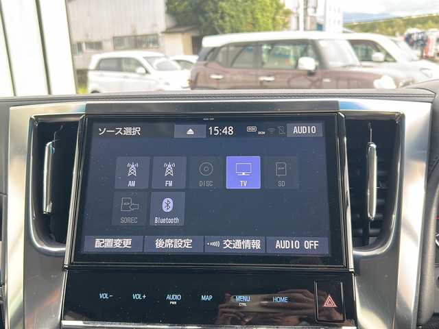 トヨタ ヴェルファイア Z Gエディション 山形県 2019(平31)年 5.1万km ホワイトパールクリスタルシャイン ４WD/トヨタセーフティセンス/純正SDナビ/（AM/FM/TV/BT/CD/DVD）/レーダークルーズコントロール/TRD　エアロ/純正AW/ETC/バックカメラ/コーナーセンサー/フリップダウンモニター/パワーバックドア/前後ドライブレコーダー/社外フロアマット/シートヒーター/エアーシート/パワーシート/両側パワースライドドア/フロントワイパーデアイサー/電動格納ミラー/ステアリングヒーター/オートハイビーム
