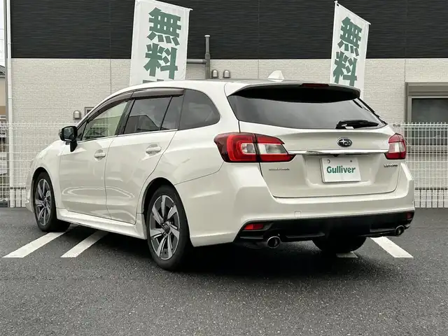 スバル レヴォーグ 1．6GT アイサイト 三重県 2014(平26)年 8.5万km クリスタルホワイトP 登録時84682km/禁煙車/純正ナビ【CN-R300D】/（AM/FM/TV/Bluetooth/HDMI）/フルセグTV/バックカメラ/ETC/レーダークルーズコントロール/ステアリングスイッチ/パドルシフト/アイドリングストップ/アイサイト/衝突軽減システム/レーンキープアシスト/オートライト/純正アルミ/プッシュスタート/スペアキー