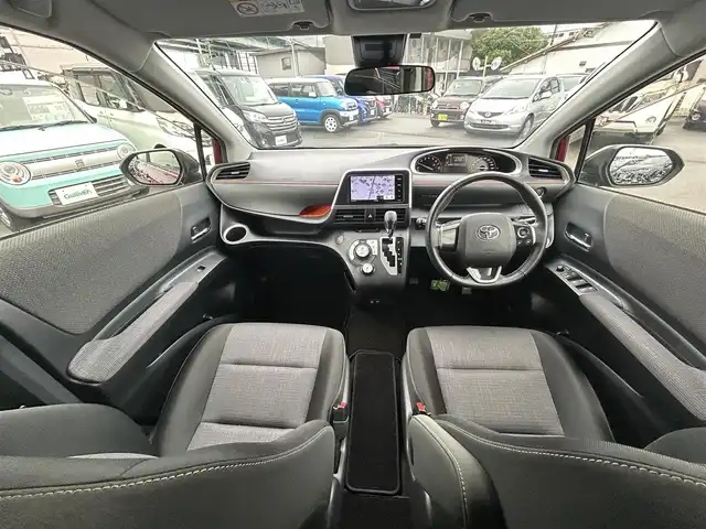 トヨタ シエンタ ファンベースG 愛知県 2019(平31)年 8.7万km ブラックマイカ/センシュアルレッドマイカ スマートキー/プッシュスタート/社外ナビ/フルセグTV/BT/バックカメラ/ビルトインETC/両側パワースライドドア /トヨタセーフティセンス/アイドリングストップ/純正フロアマット/純正ドアバイザー