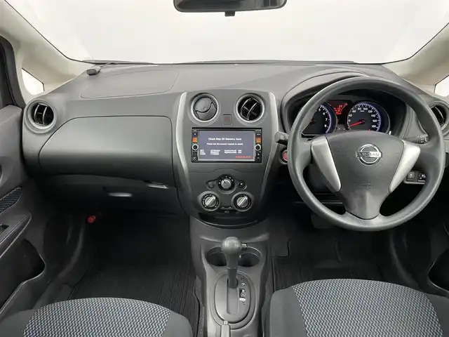 日産 ノート X 千葉県 2016(平28)年 3.7万km インペリアルアンバーP 純正７型ナビ（MC314D-W）　/ＥＴＣ　/禁煙　/衝突軽減ブレーキ　/電動格納サイドミラー　/ハロゲンライト　/スペアタイヤ　/ＩＳＯＦＩＸ　/シートリフター　/ウィンカーミラー　/レーンアシスト　/ドアバイザー　/キーレスエントリー/アイドリングストップ/プッシュスタート/スマートキー/12Vシガーソケット/純正フロアマット