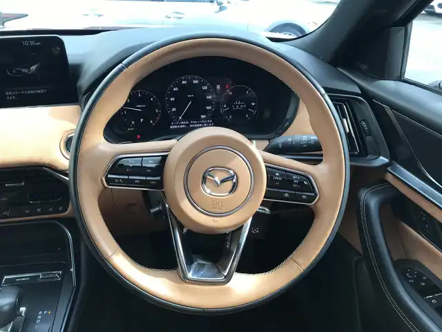 マツダ ＣＸ－６０ XD HV プレミアムスポーツ 富山県 2022(令4)年 2.2万km ソウルレッドクリスタルM 4WD/サンルーフ/純正ナビ/フルセグTV/Bluetooth/全周囲カメラ/ドライブレコーダー/衝突被害軽減ブレーキ/コーナーセンサー/レーンキープアシスト/ブラインドスポットモニター/レーダークルーズコントロール/ハーフレザーシート/メモリー付パワーシート/シートヒーター/電動リアゲート/ETC